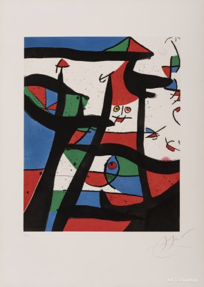 Joan  Miró - Dans le grenier à sel