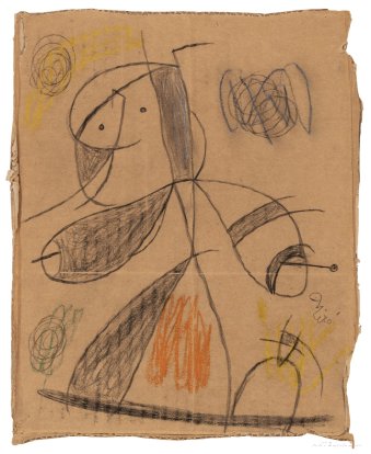 Joan  Miró - Femme, oiseau