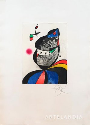 Joan  Miró - Gaudí VII