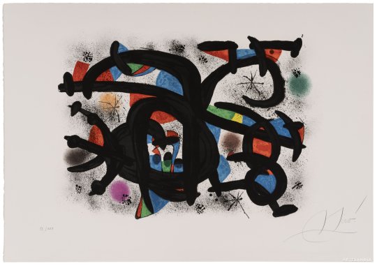 Joan  Miró - Le câlin catalan