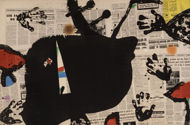Joan  Miró - Les mains sales